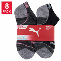Puma Ladies' No Show Sock 8-pair