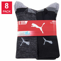 Puma Men's Crew Sock, 8-pair