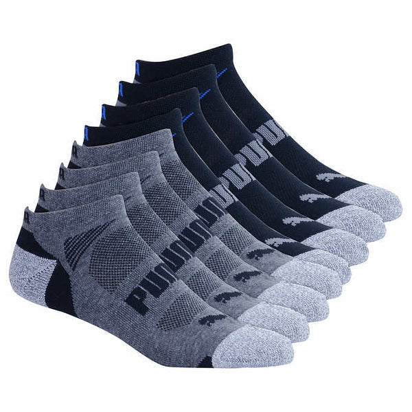 Puma Men's No Show Sock, 8-pair