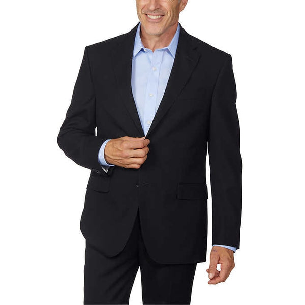 Kenneth Cole NY Men's Wool Suit Jacket, Black