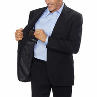 Kenneth Cole NY Men's Wool Suit Jacket, Black